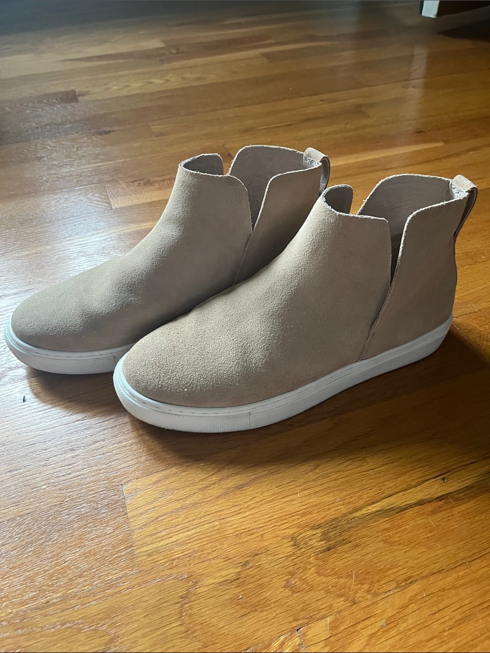 Birdies Suede Sneaker Booties